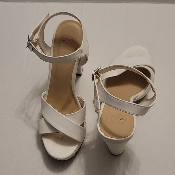 DELICIOUS CRISS-CROS BLOCK HEEL PLATFORM OPEN TOE PLATFORM ESPADRILLE SANDAL R3 - Picture 5 of 16